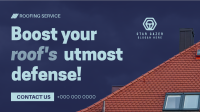 Corporate Roof Maintenance Facebook Event Cover Image Preview