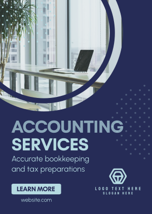 Accounting and Finance Service Flyer Image Preview