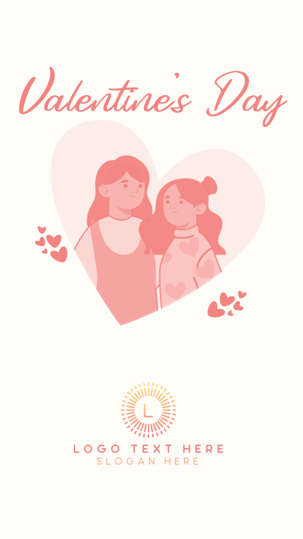 Valentine Couple Instagram Story Design Image Preview