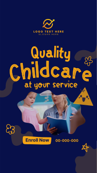 Quality Childcare Services Facebook story Image Preview