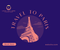 Paris Travel Booking Facebook post Image Preview