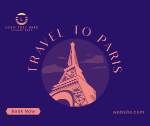 Paris Travel Booking Facebook post Image Preview