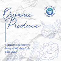 Organic Produce Instagram post Image Preview