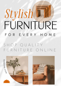 Stylish Furniture Flyer Design