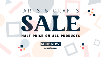 Art Supply Clearance Facebook event cover Image Preview