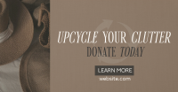 Sustainable Fashion Upcycle Campaign Facebook Ad Design