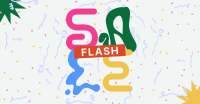 Flash Sale Alert Facebook Ad Design
