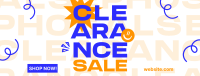 Clearance Sale Scribbles Facebook cover Image Preview