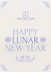 Lunar Year Red Envelope Flyer Image Preview