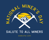 Salute to Miners Facebook post Image Preview