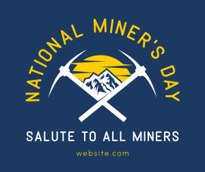 Salute to Miners Facebook Post Image Preview