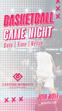 Basketball Game Night TikTok Video Image Preview