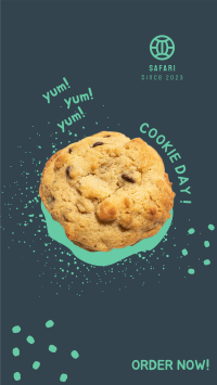Cookie Crumbs Explosion Instagram story Image Preview