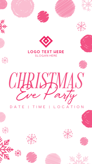 Christmas Eve Party Facebook story Image Preview