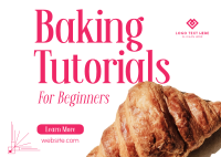 Learn Baking Now Postcard Image Preview
