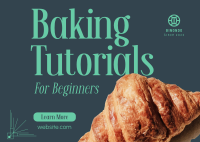 Learn Baking Now Postcard Image Preview