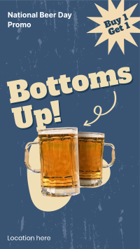 Bottoms Up YouTube short Image Preview