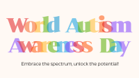 Autism Awareness Facebook Event Cover Design