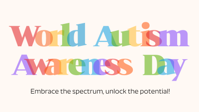 Autism Awareness Facebook event cover Image Preview