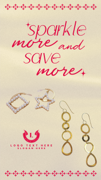 Jewelry Promo Sale Facebook Story Design