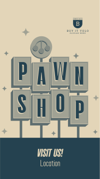 Pawn Shop Retro YouTube Short Image Preview