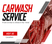 Expert Carwash Service Facebook Post Design