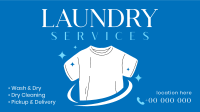 Best Laundry Service Facebook Event Cover Design