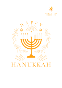 Happy Hanukkah Poster Image Preview