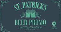 Paddy's Day Beer Promo Facebook ad Image Preview
