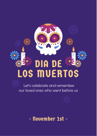 Dai De Los Muertos Flyer Image Preview