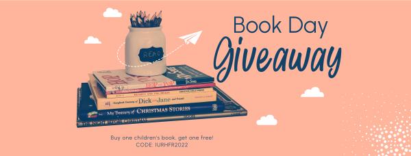 Book Giveaway Facebook Cover Design Image Preview