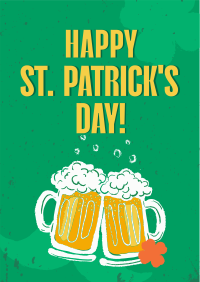St. Patrick's Beer Greeting Flyer Image Preview