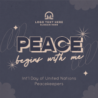 United Nations Peace Begins Instagram post Image Preview