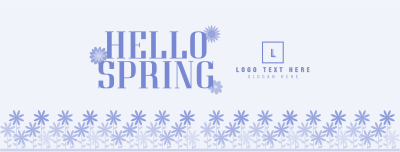 Hello Spring! Facebook cover Image Preview