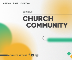 Church Community Facebook post Image Preview