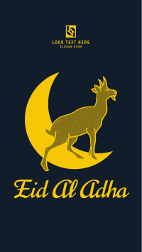 Eid Al Adha Goat Sacrifice Facebook Story Design