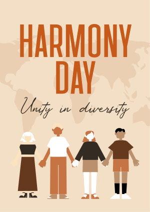 World Harmony Week Flyer Image Preview