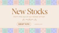 New Stocks Arrival Animation Preview