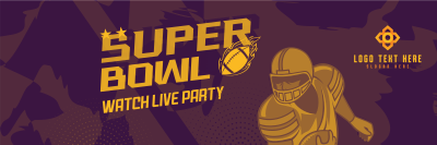 Football Game Night Twitter header (cover) Image Preview