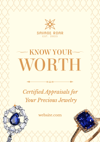 Jewelry Appraisal Poster Image Preview