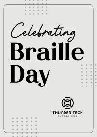 International Braille Day Poster Image Preview