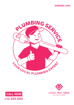 Plumber Guy Flyer Image Preview