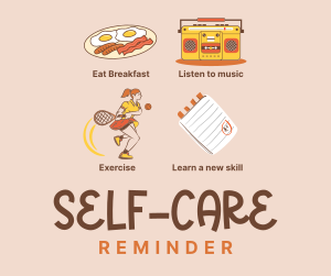 Self-Care Tips Facebook post Image Preview