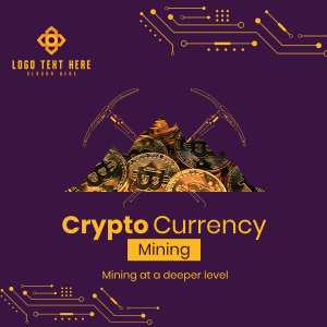 Crypto Mining Instagram post Image Preview