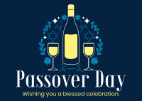 Celebrate Passover Postcard Image Preview