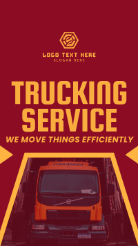 Trucking & Logistics YouTube Short Design