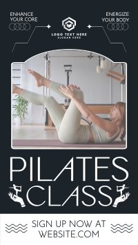 Rustic Pilates Class Instagram Reel Preview