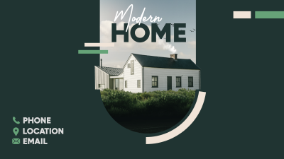 Modern Home Facebook event cover Image Preview