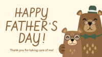 Bear and Cub Facebook event cover Image Preview