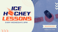 Ice Hockey Lessons Animation Design